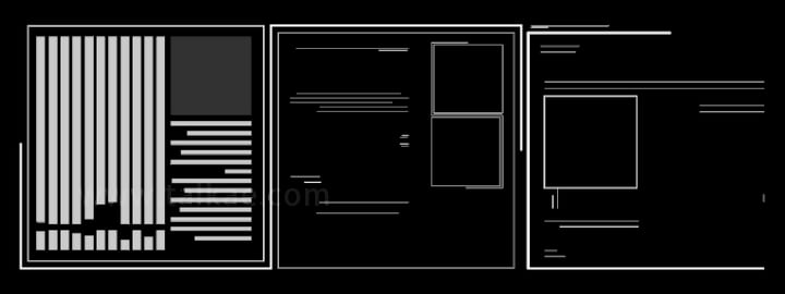 科技界面边框 4